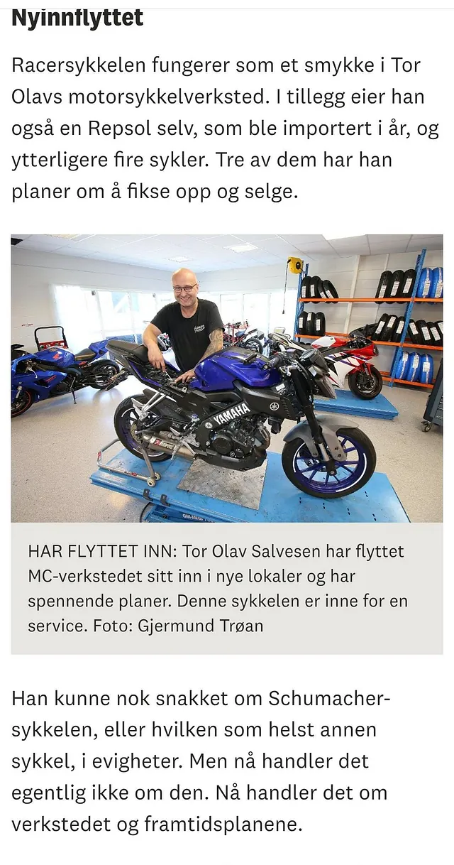 Utdrag fra Stange Avisa, artikler om Salvesen og Sønn