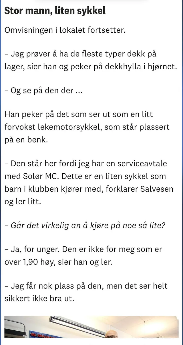 Utdrag fra Stange Avisa, artikler om Salvesen og Sønn